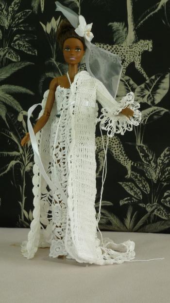 Manteau de mariage dentelle