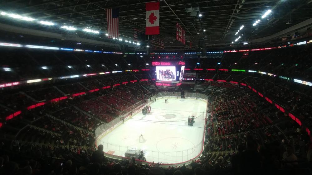 Philadelphia Flyers versus Ottawa Senators at Canadian Tire Centre on October 14th 2023