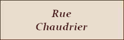 La Rochelle rue Chaudrier