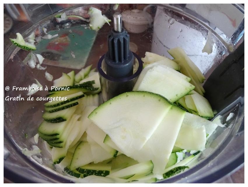 Gratin de courgettes 