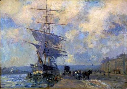 Peinture de : Albert Lebourg