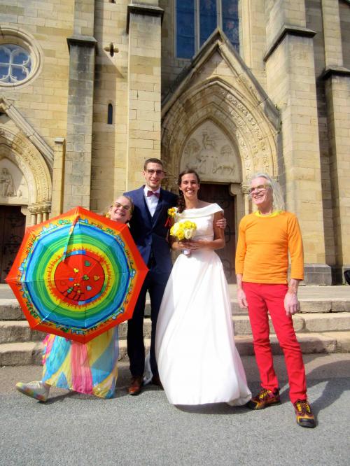 Le mariage des parapluies... 