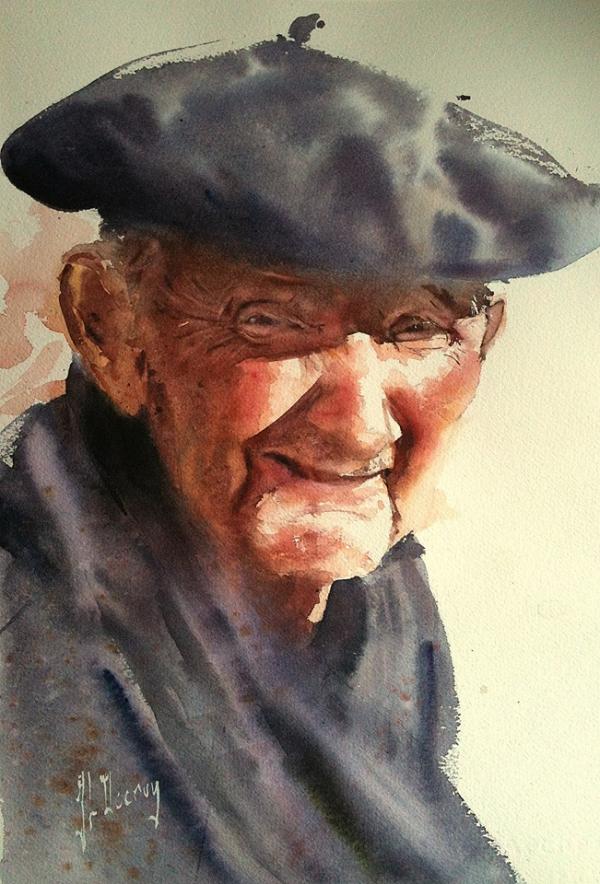 Aquarelles de : Jean Luc Decron