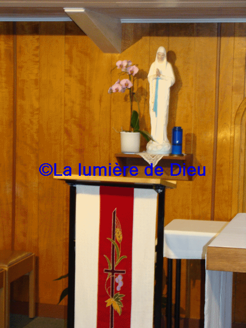 Banneux : la chapelle du Saint Sacrement