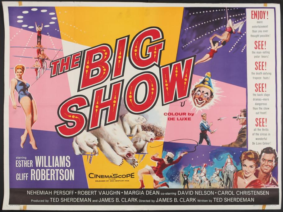 THE BIG SHOW BOX OFFICE USA 1961