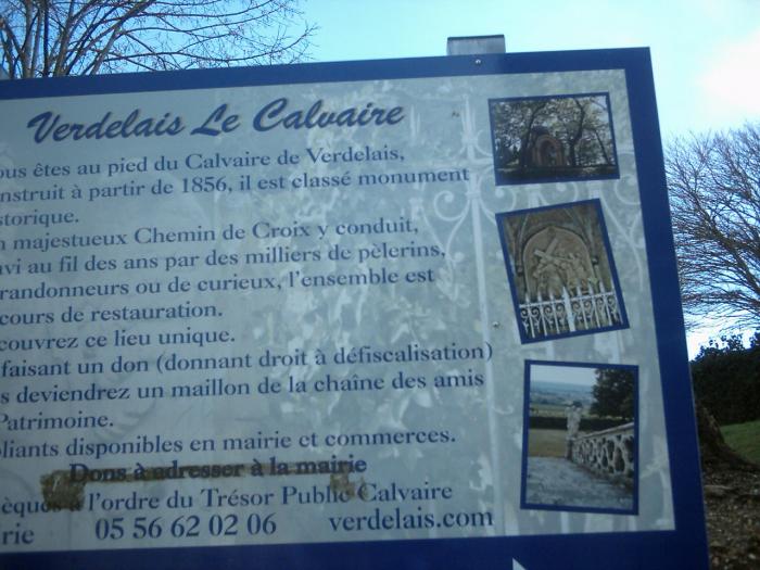 le calvaire de Verdelais