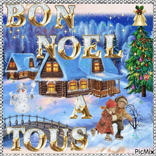 bon noel - GIF animé gratuit - PicMix