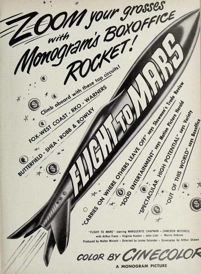 BOX OFFICE USA DU 14 NOVEMBRE 1951 AU 20 NOVEMBRE 1951