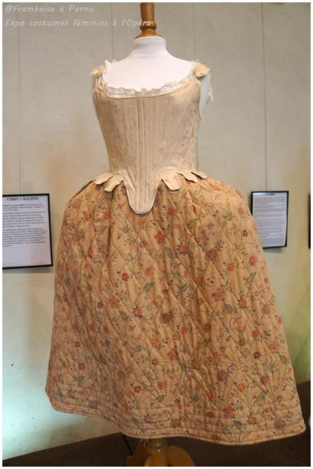 Exposition Costumes féminins à l'Opéra à Pornic 2015