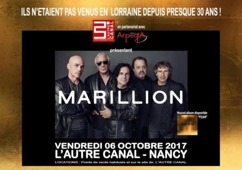 MARILLION - Nancy - 06/10/2017