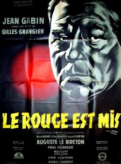 LE ROUGE EST MIS BOX OFFICE FRANCE 1957