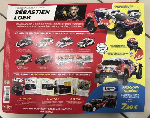 N° 1 Les Véhicules de Sébastien Loeb - Lancement 