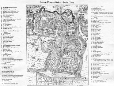 LES REMPARTS DE CAEN (Calvados)