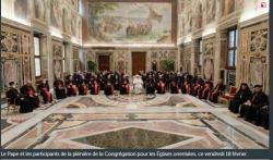 Vidéo et texte -Le Pape dénonce une humanité à la traîne pour tisser la paix - VA