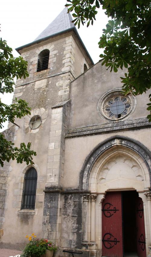 Château et Eglise de Billy (Allier)