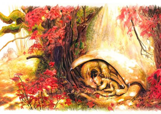 dragon-d-automne