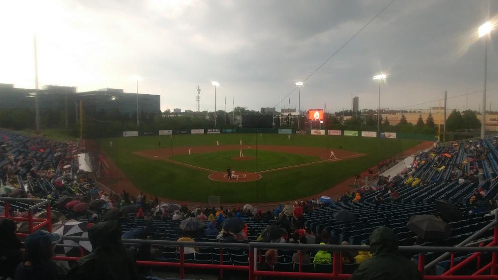 Ottawa Titans versus Tri-City ValleyCats on May 21st 2024