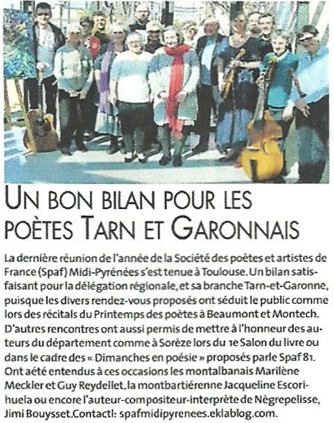 UN BON BILAN