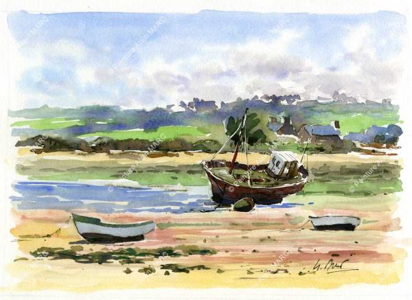 Aquarelles d'Alain Marc