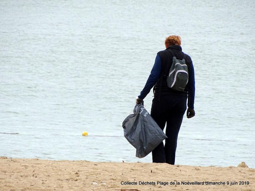 Nettoyage Plage de la Noéveillard Pornic juin 2019