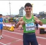 Athlétisme Championnats du Monde U20 à Lima (Pérou) - sur 800m Bouhain Boubaker MCA