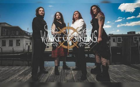 WAKE OF SIRENS - Les détails du premier album The Blackest Deep ; "Owned By The Ocean" Lyric Video