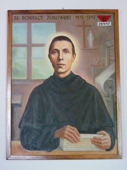 Bienheureux Boniface Zukowski, prêtre franciscain conventuel et martyr à Dachau († 1942)