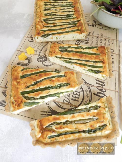 Quiche aux asperges