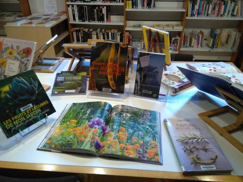 Jardins et Voyages des beaux livres à la bib