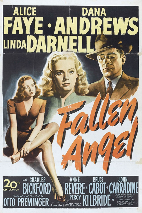 Crime passionnel, Fallen angel, Otto Preminger, 1945