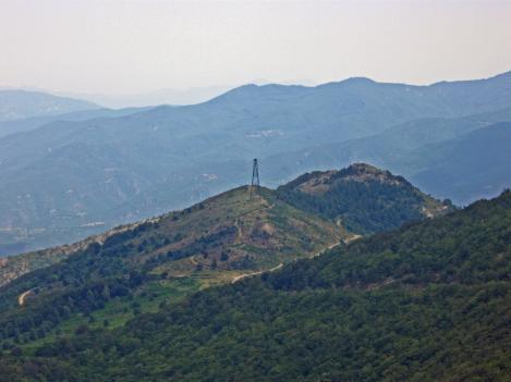 Sur les hauteurs d'une vallée âpre - Le Tour du Vallespir - Etape 1 : Amélie-les-Bains - Batère - 21,3 kms.