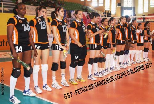 2011 MCA Dames Vainqueur de la Coupe d'Algérie