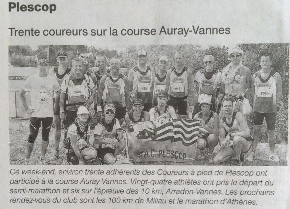 Auray-Vannes 2014