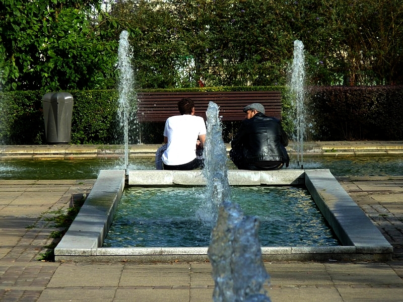 Fontaines de Metz / La place Saint-Thiébault...