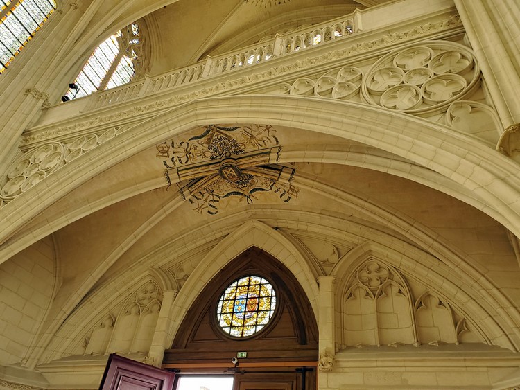 Voûte de la tribune
