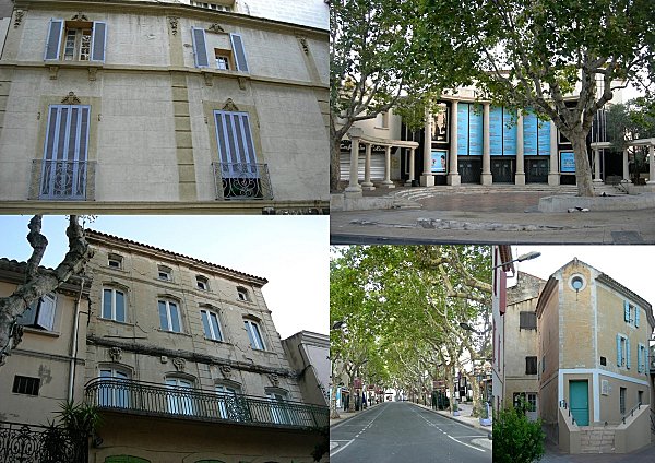 théâtre et belles façades