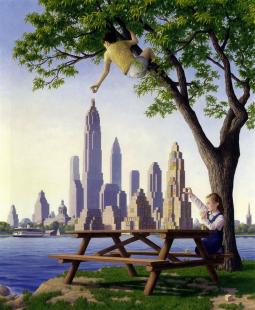 Rob Gonsalves- Ces illusions d’optique sont de véritables casse-tête