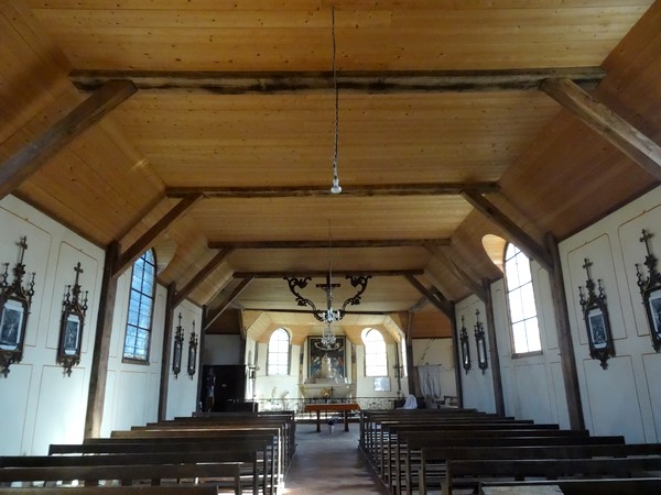 L'église à pans de bois de Mathaux