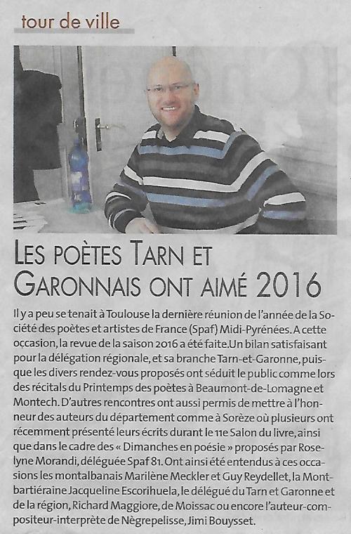 BILAN 2016