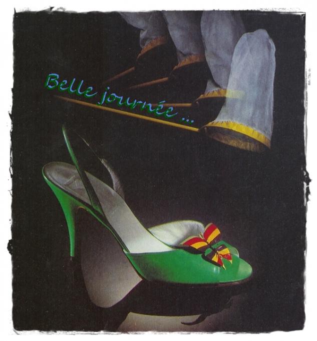 Des chaussures magiques ...