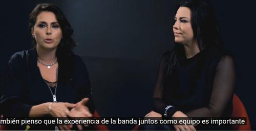 Sharon Den Adel et Amy Lee : Interview vidéo du 6 novembre 2019