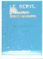 Dossier prospection club le Béryl 1988 1992 historique serge barlan 015