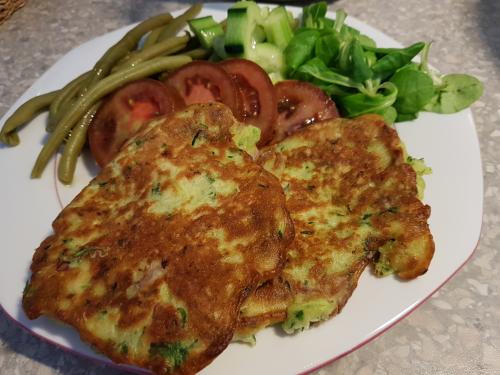 Galettes de courgette à la ricotta