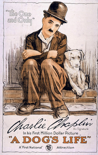 Une vie de chien, A Dog’s Life, Charles Chaplin, 1918