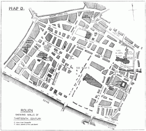 LES REMPARTS DE ROUEN (Seine-Maritime)