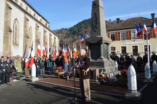 * 23 novembre - Plancherots et Mainous commémorent ensemble leur Lbération