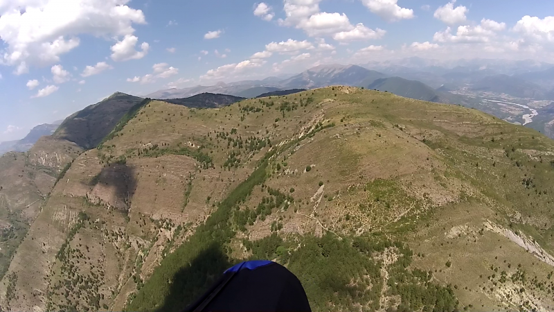 La course avec le vent