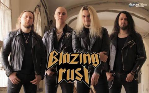 BLAZING RUST - Un premier extrait de l'album Line Of Danger dévoilé