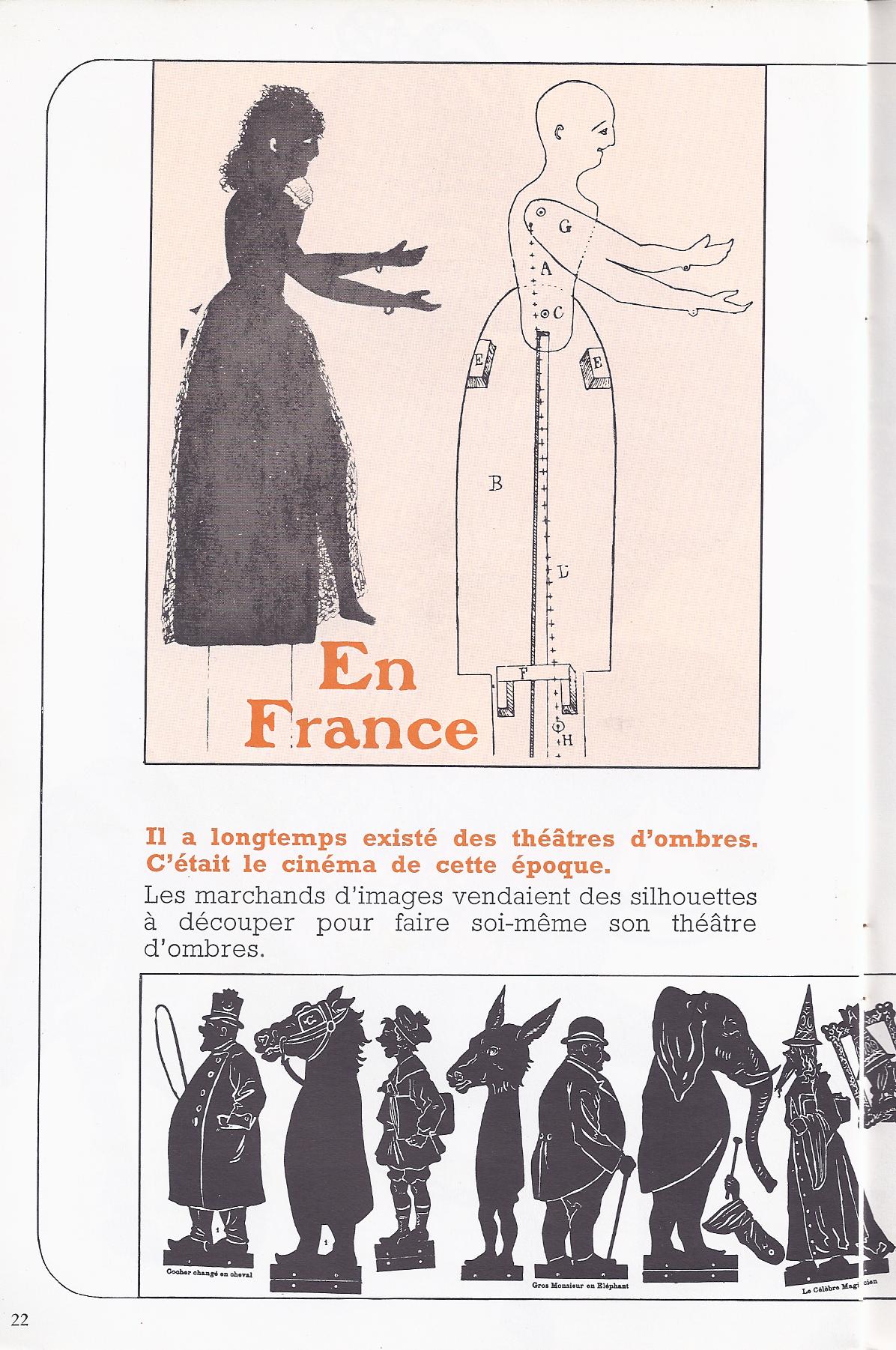 Le théâtre d'ombres en France
