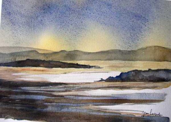 Aquarelles de : Jean Lavernhe